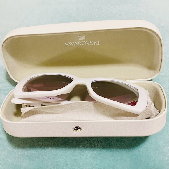Swarovski White Sunglasses - Picture 5 of 5